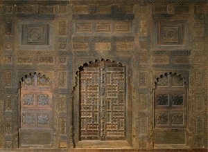 Palace Facade (Palace of Sayyed Akbar Shah, King of Swat 1835-57) av Unbekannt