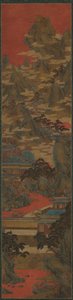 Palace Ladies Watching the Sunset, Ming-dynastiet, 1500-1600-tallet. av Unbekannt