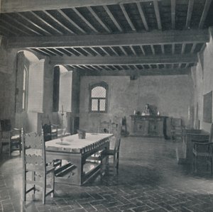 Palazzo Davanzati, hovedrom i tredje etasje, 1928 av Unbekannt