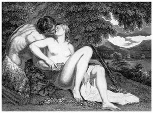 Pan og Syrinx av Unbekannt