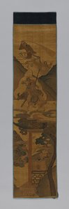 Panelmøbelstoff, Kina, Qing-dynastiet 1644-1911, 18001900. av Unbekannt