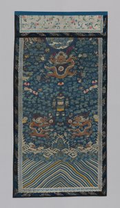 Panelmøbelstoff, Kina, Qing-dynastiet 1644-1911, 18751900. av Unbekannt