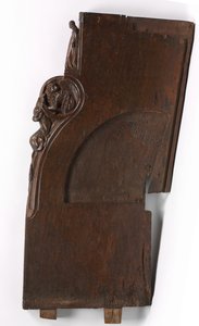Panel fra en korstall, ca. 1330-1340. av Unbekannt
