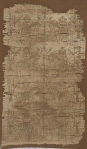 Panel med falkonerere, 1516-1955. av Unbekannt
