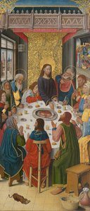Paneler fra høyalteret i Charterhouse of Saint-Honoré, Thuison-les-Abbeville: The Last... av Unbekannt