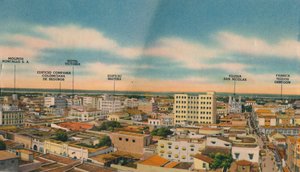 Panorama over Barranquilla Central Sector, c1940-tallet av Unbekannt