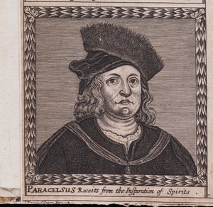 Paracelsus Fra: The Order of the Inspirati, 1659 av Unbekannt