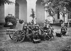 Paraguayansk artilleri, Paraguay, 1911 av Unbekannt