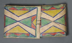 Parfleche, ca. 1900. av Unbekannt