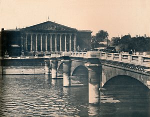 Paris. - Deputertkammeret. -LL, c1910. av Unbekannt