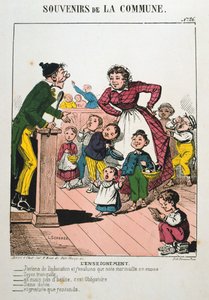 Paris kommune, 1871. av Unbekannt