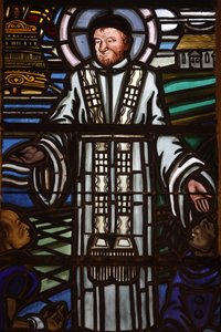 Paris, Frankrike Saint Laurent kirken farget glass: Saint Vincent de Paul, Paris, Frankrike av Unbekannt