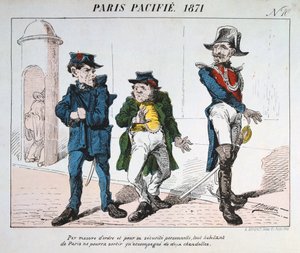 Paris Pacifies, 1871. av Unbekannt