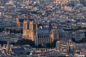 Paris by, Notre Dame de Paris katedral, Paris, Frankrike av Unbekannt