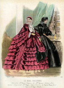 Parisiske moter på 1800-tallet, 1857 1938 av Unbekannt