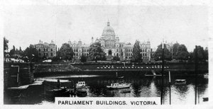 Parliament Buildings, Victoria, British Columbia, Canada, ca 1920-tallet av Unbekannt