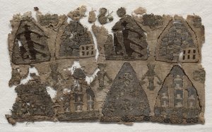 Del av en relikvieveske, 1250-1299. av Unbekannt