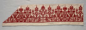 Del av en skjørtgrense, 1800-tallet. av Unbekannt