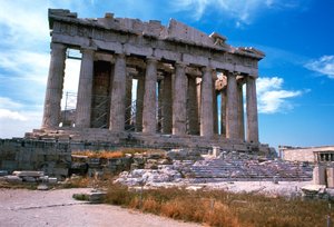 Parthenon på Akropolis, Athen, 500-tallet f.Kr av Unbekannt