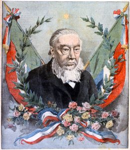 Paul Kruger , sørafrikansk politiker, ca 1900 av Unbekannt