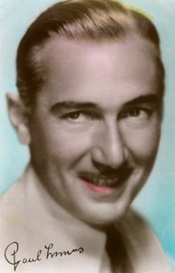 Paul Lukas 1895-1971, ungarsk skuespiller, ca 1930-tallet av Unbekannt