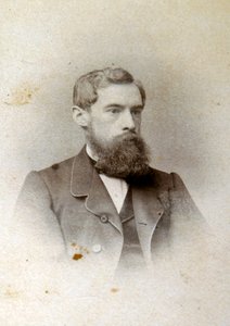 Pavel Tretyakov, russisk kunstbeskytter, samler og gallerigrunnlegger, 1865 av Unbekannt