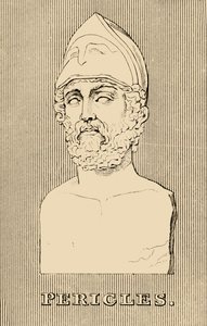 Perikles, ca 495-429 f.Kr., 1830. av Unbekannt