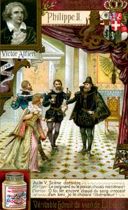 Philip II av Vittorio Alfieri 1749-1803, c1900 av Unbekannt