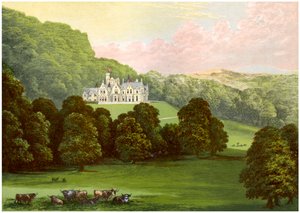 Philiphaugh, Selkirkshire, Skottland, hjemmet til Baronet Murray, c1880 av Unbekannt