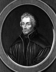 Philipp Melanchthon , tysk protestantisk reformator fra 1500-tallet, c1850. av Unbekannt