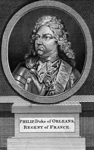 Philippe II, hertug av Orleans og regent av Frankrike av Unbekannt