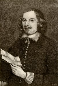 Bilde av Edward Winslow, i puritansk kjole, 1644, 1937. av Unbekannt