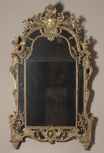 Pier Mirror Trumeau, ca. 1715. av Unbekannt