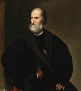 Pietro Bembo som prior for Knights Hospitaller, ca 1537. av Unbekannt