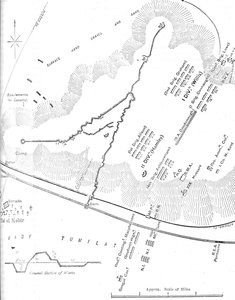Plan for slaget ved Tel-El-Kebir, 13. september 1882, c1882. av Unbekannt