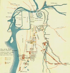 Plan for Osaka andre eller sommerkampanje, 1615. 1903. av Unbekannt