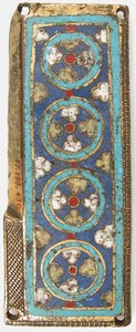 Plakett fra et relikvieskrin, tysk eller sør-nederlandsk, ca. 1175-1200. av Unbekannt