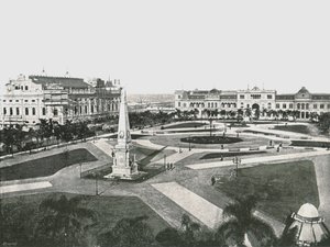 Seiersplassen, Buenos Aires, Argentina, 1895. av Unbekannt