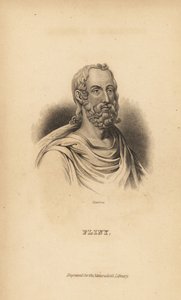 Plinius den eldre, Gaius Plinius Secundus, romersk forfatter, naturforsker og naturfilosof, AD23-79 av Unbekannt