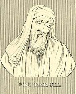 Plutarch, ca. AD46-c120, 1830. av Unbekannt