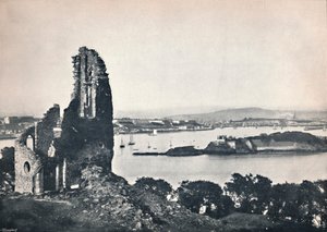Plymouth - Drakes Island, fra Mount Edgcumbe, 1895 av Unbekannt