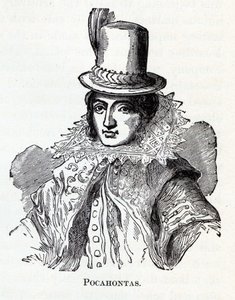 Pocahontas, 1882 av Unbekannt