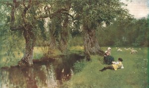 Poet og bonde, c1902. av Unbekannt