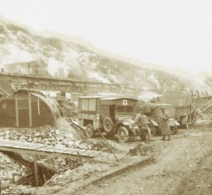 Policemans-Hat-Hill, Curlu, Somme, Nord-Frankrike, c1914-c1918 av Unbekannt