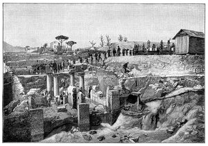 Pompeii, Italia, 1900 av Unbekannt