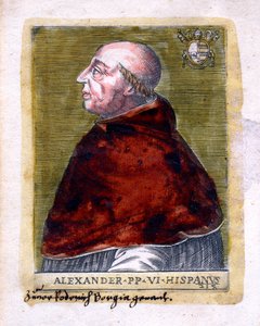 Pave Alexander VI av Unbekannt