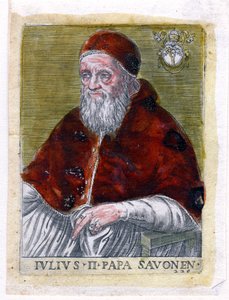 Pave Julius II av Unbekannt