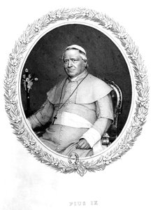 Pave Pius IX av Unbekannt