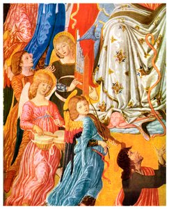 Portativt orgel og kjeler, c1474 1956 av Unbekannt