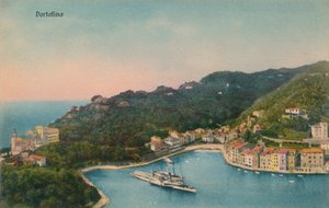 Portofino, ca 1900. av Unbekannt
